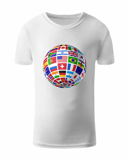 T-shirt with flag