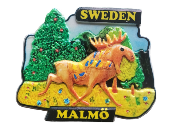 Malmö alg fridge magnet
