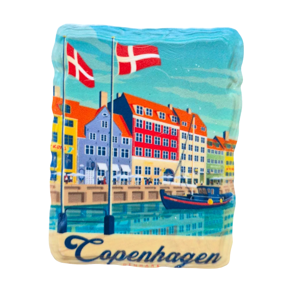 Copenhagen Fridge Magnet from SOUVENIRS SHOP - SOUVENIRS SHOP