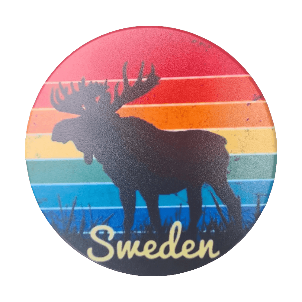 Sweden Moose Fridge Magnet - Unique Souvenir Gift - SOUVENIRS SHOP