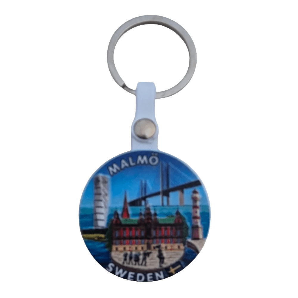 Malmö Souvenir Keychain by SOUVENIRS SHOP - SOUVENIRS SHOP