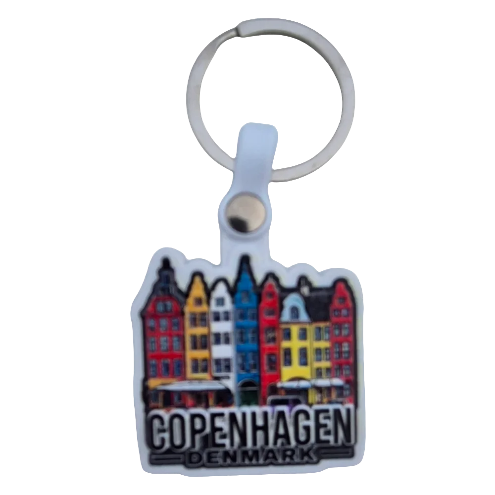 Copenhagen Souvenir Keychain from SOUVENIRS SHOP