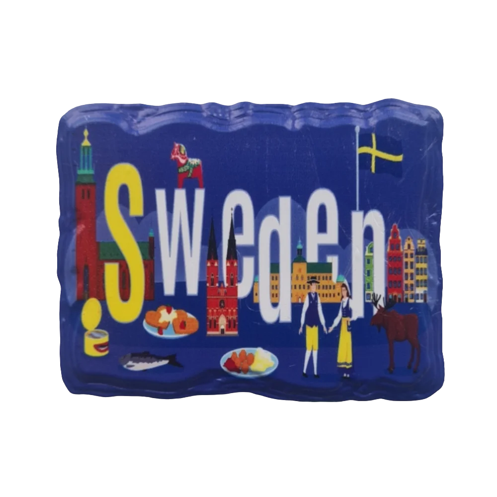 SWEDEN MOTIV fridge magnet