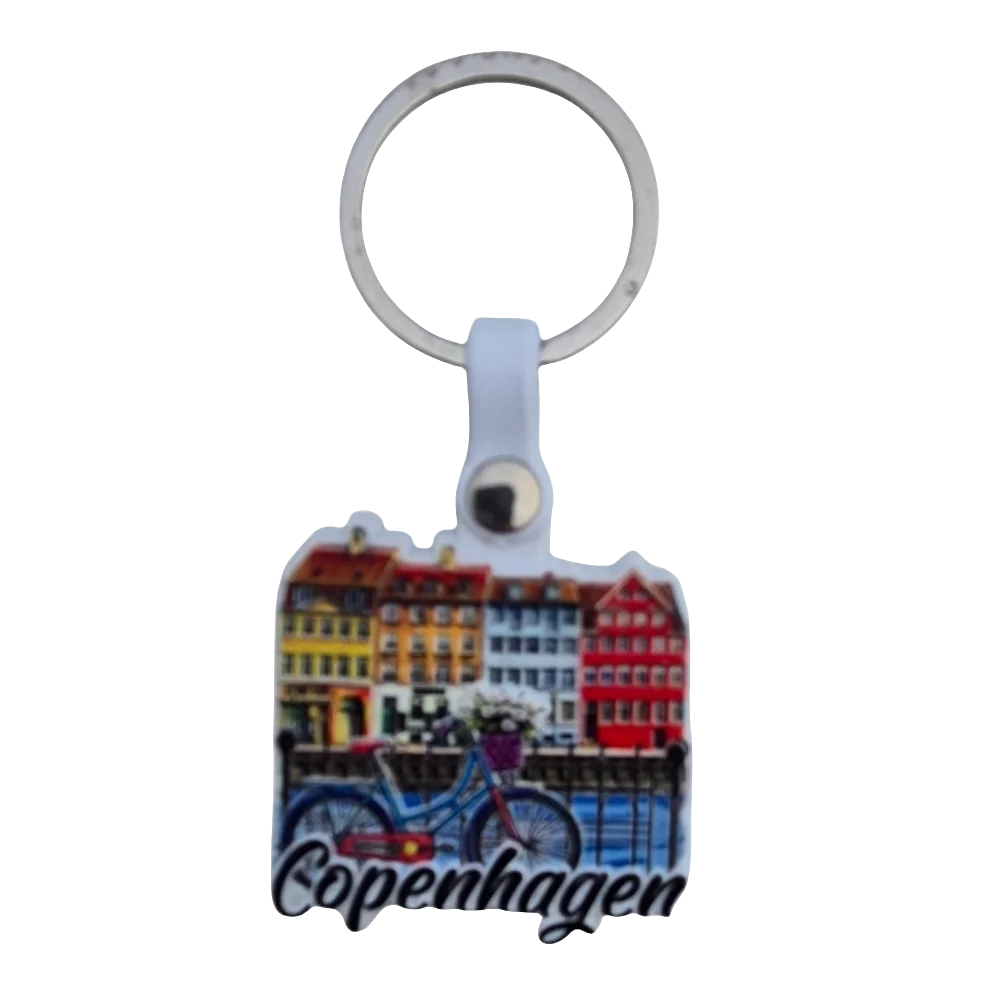 Copenhagen 3D Keychain from SOUVENIRS SHOP