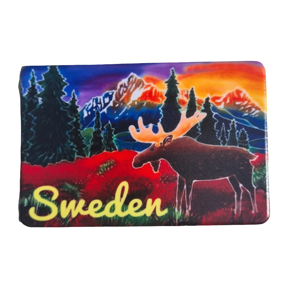 Swedish moose panorama - SOUVENIRS SHOP
