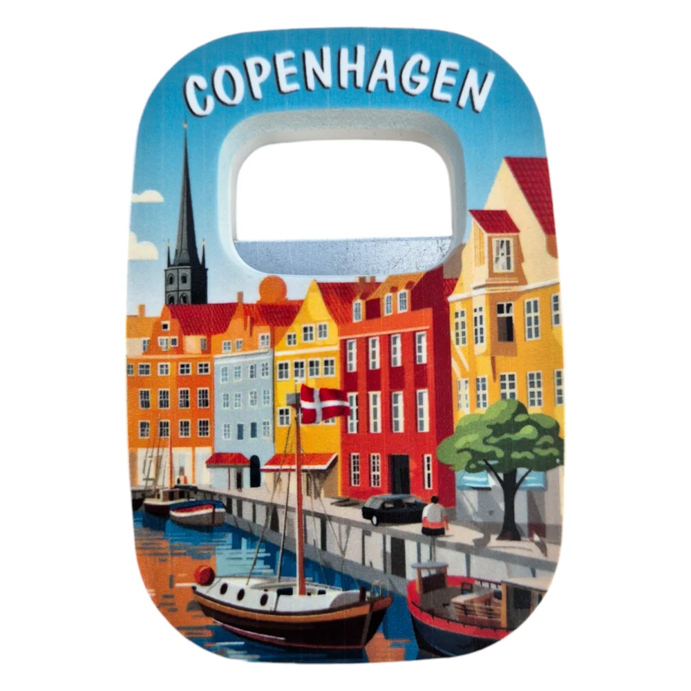 Bottle opener Copenhagen - SOUVENIRS SHOP