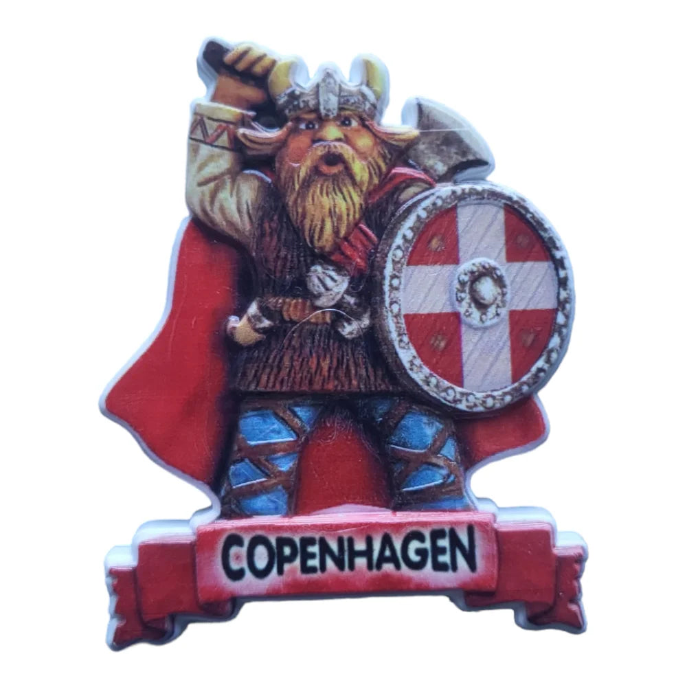 Copenhagen fridge magnet 006 - SOUVENIRS SHOP