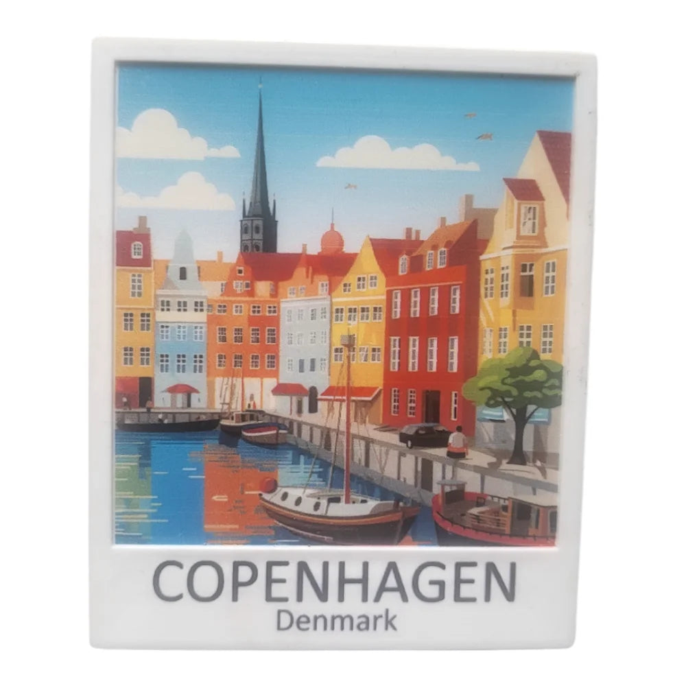 Copenhagen fridge magnet - SOUVENIRS SHOP