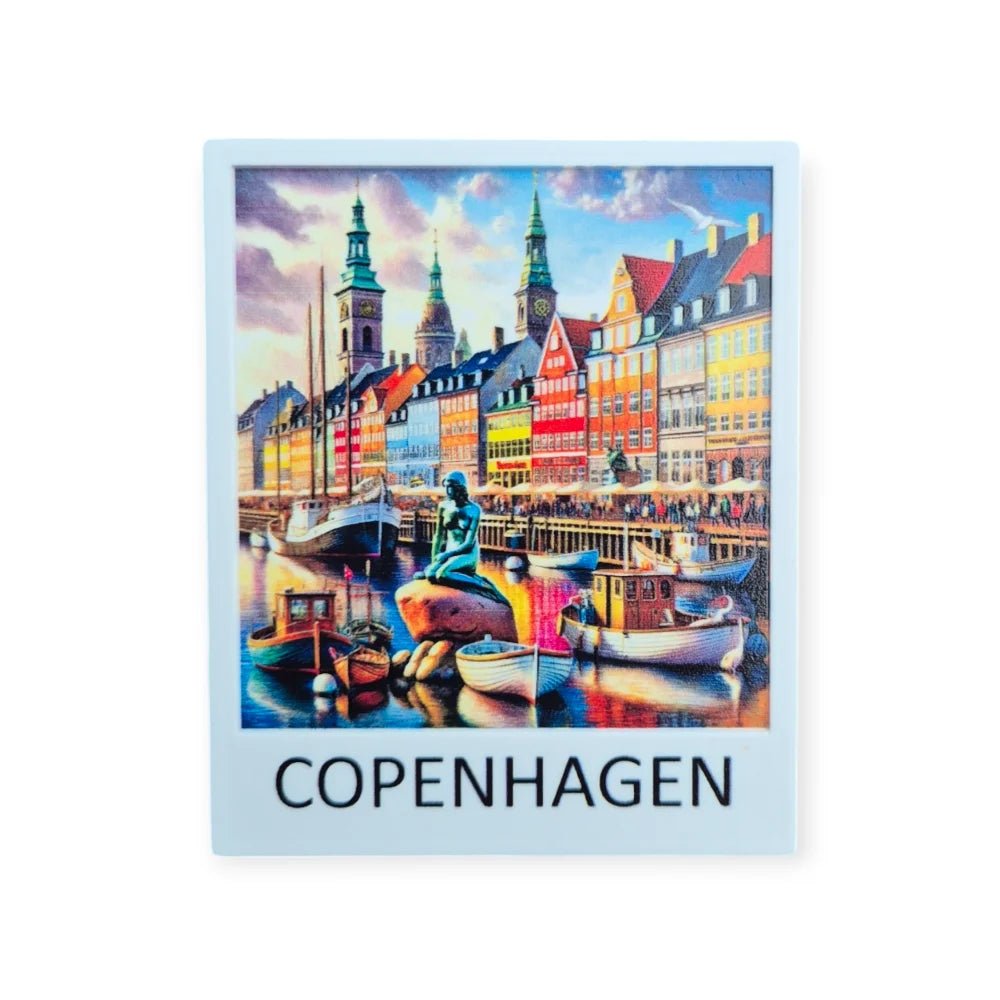 Copenhagen Fridge Magnet - Souvenir Shop Collectible - SOUVENIRS SHOP