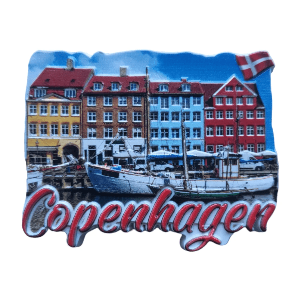 Copenhagen Fridge Magnet Mini - Souvenirs Shop - SOUVENIRS SHOP