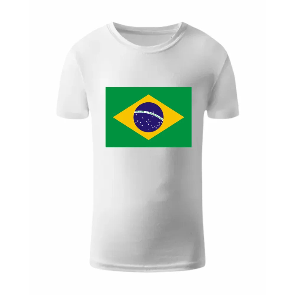 Flag of Brasil T-shirt - SOUVENIRS SHOP