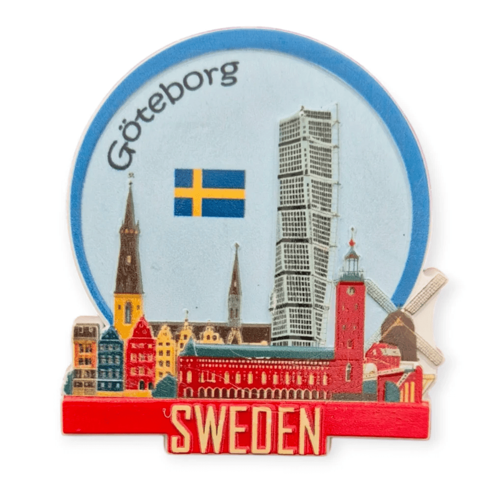 Gothenburg Fridge Magnet - Souvenirs Shop Sweden - SOUVENIRS SHOP