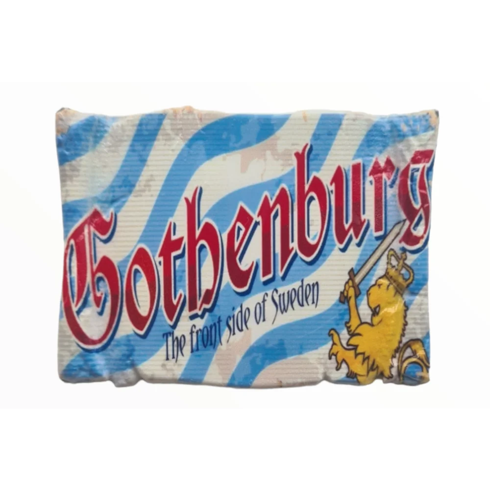 Gothenburg papirus fridge magnet - SOUVENIRS SHOP