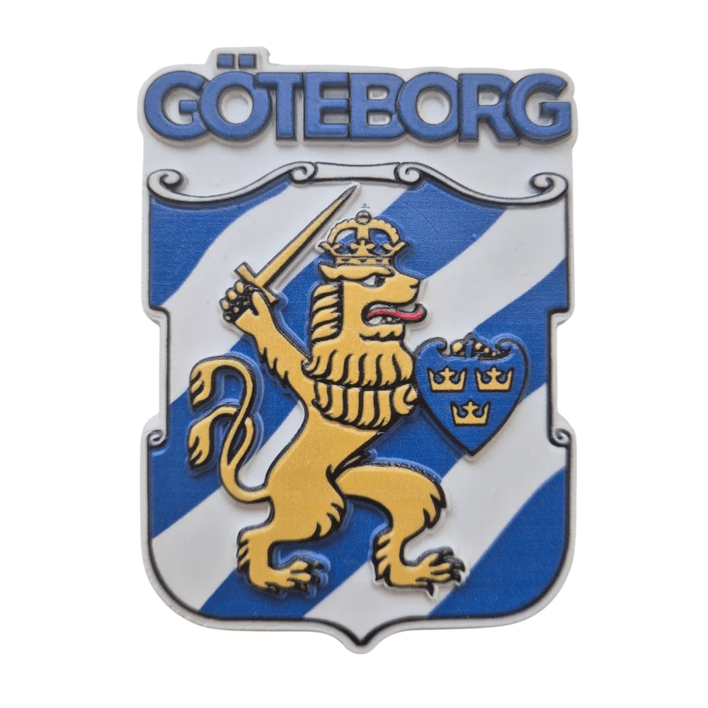 Göteborg Sweden Souvenir Magnet - Gothenburg Design - SOUVENIRS SHOP