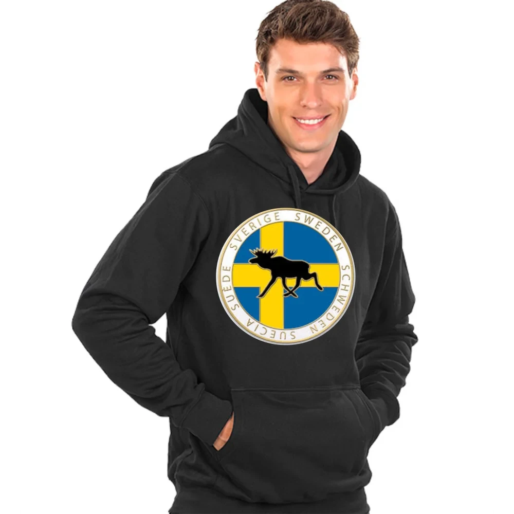 Hoodie Sweden Älg