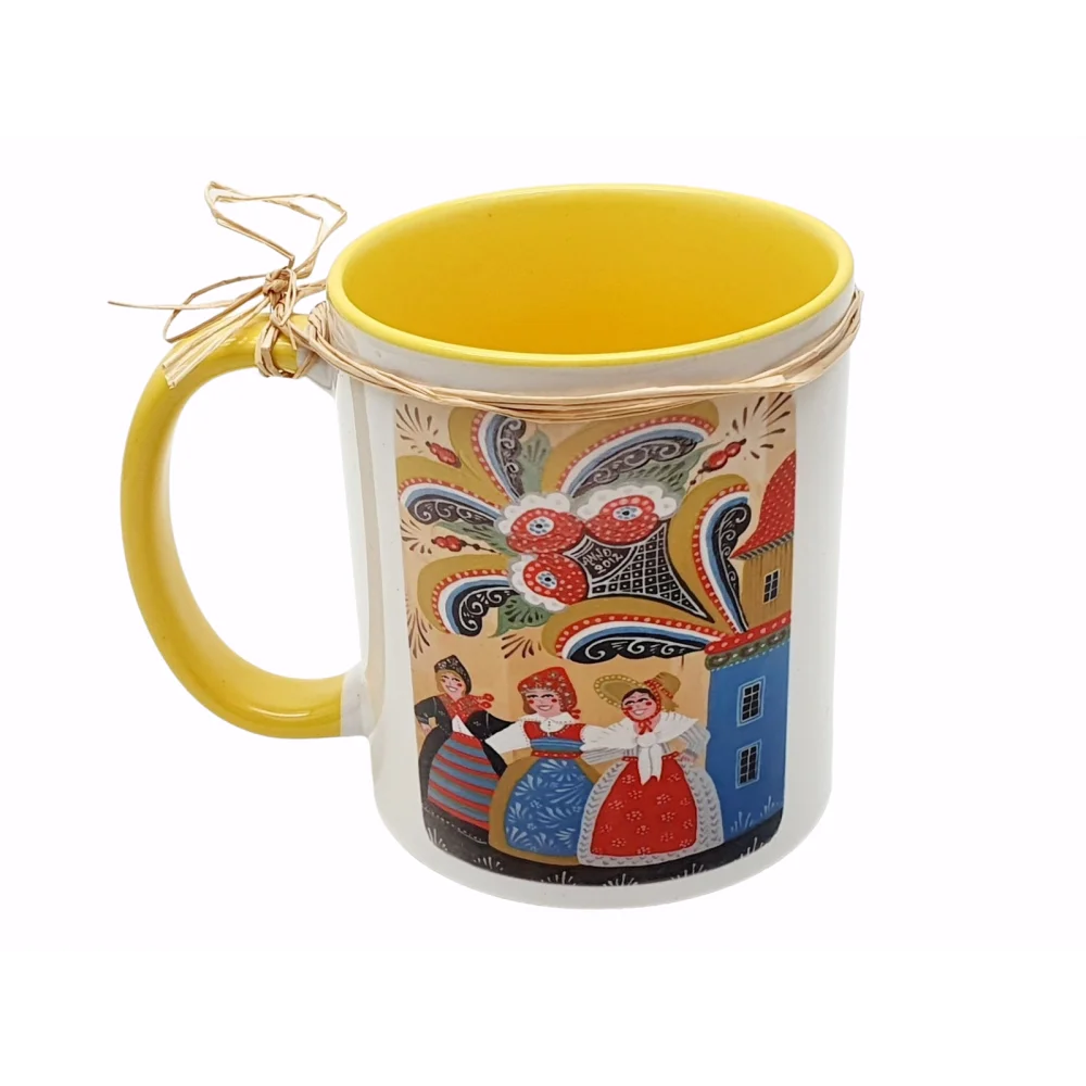Kaffemug svenska motiv - SOUVENIRS SHOP