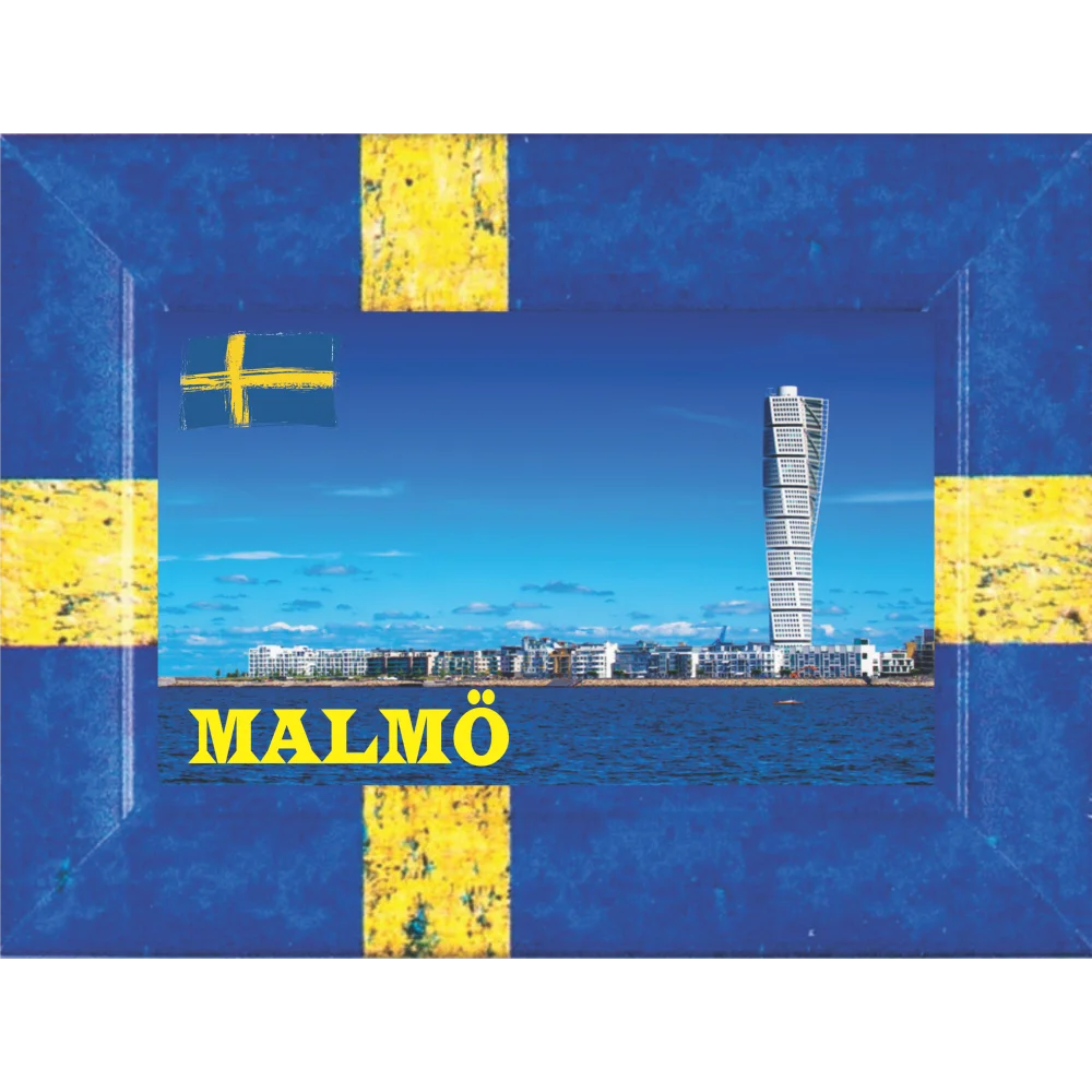 Malmö fridge magnet Turning Torso