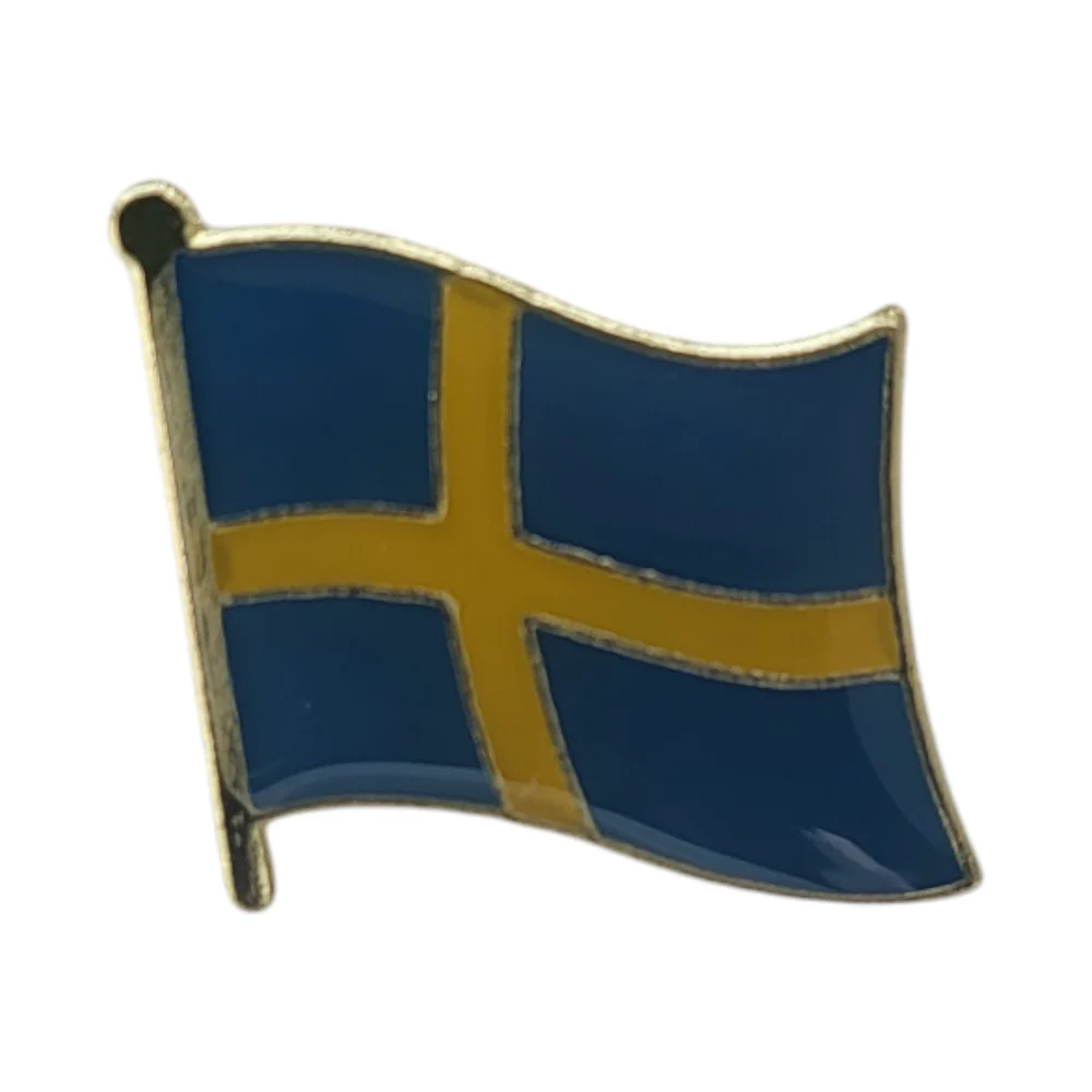 Pin Swedish flag - SOUVENIRS SHOP