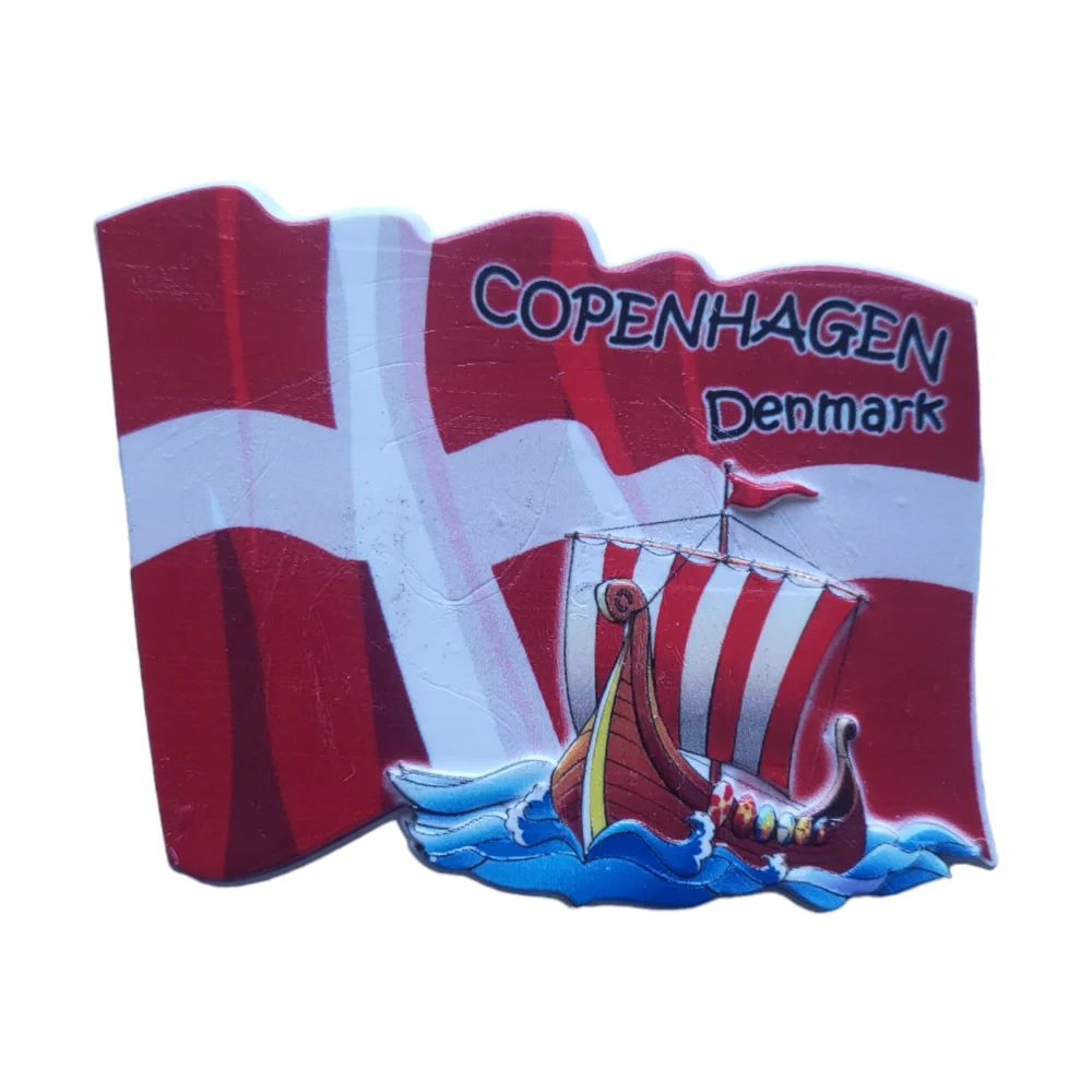 Rea!!!Copenhagen fridge magnet 005 - SOUVENIRS SHOP