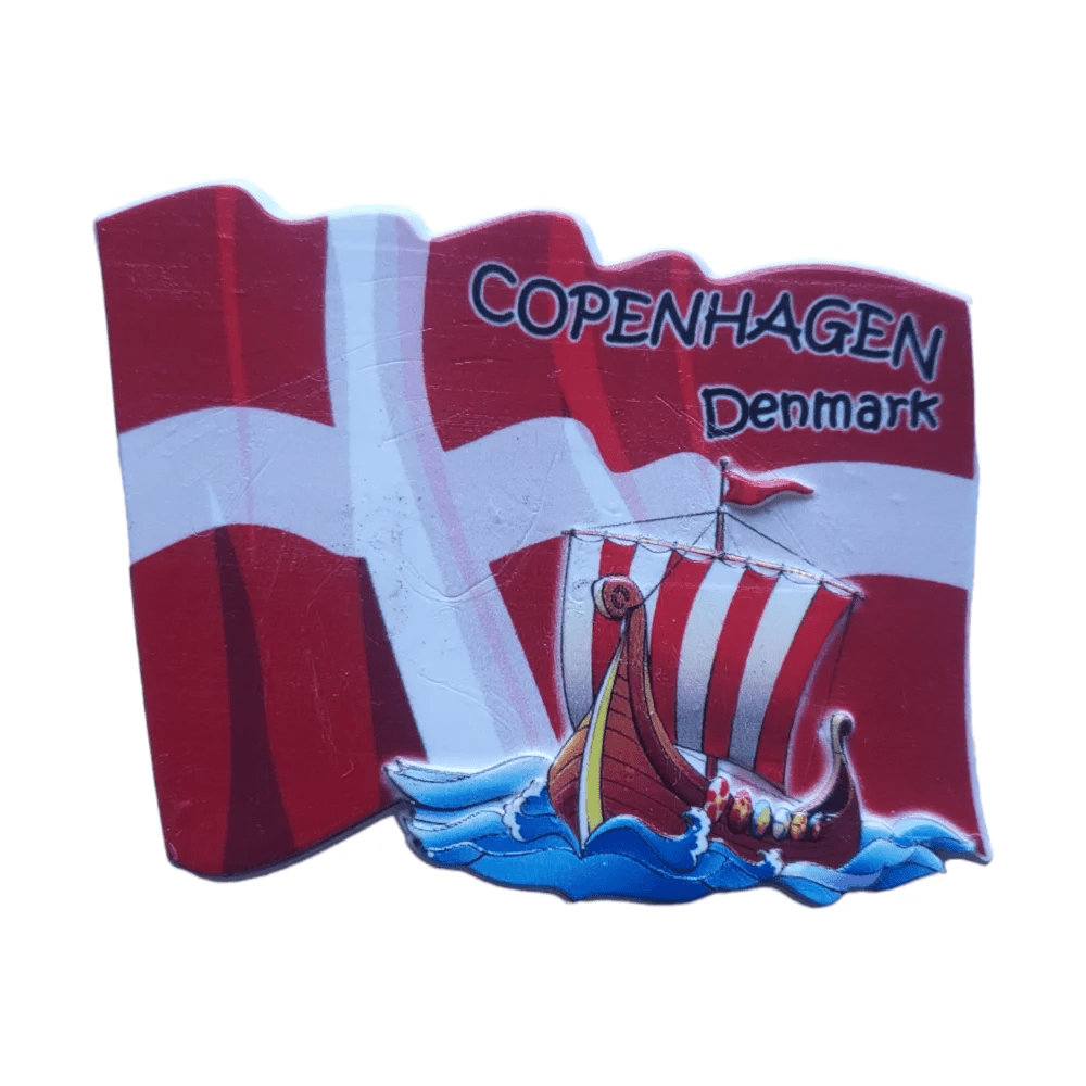Rea!!!Copenhagen fridge magnet 005 - SOUVENIRS SHOP