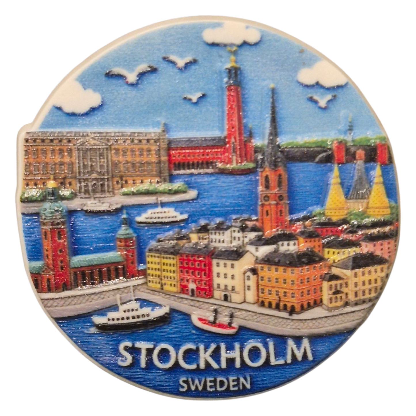 Stockholm fridge magnet midi