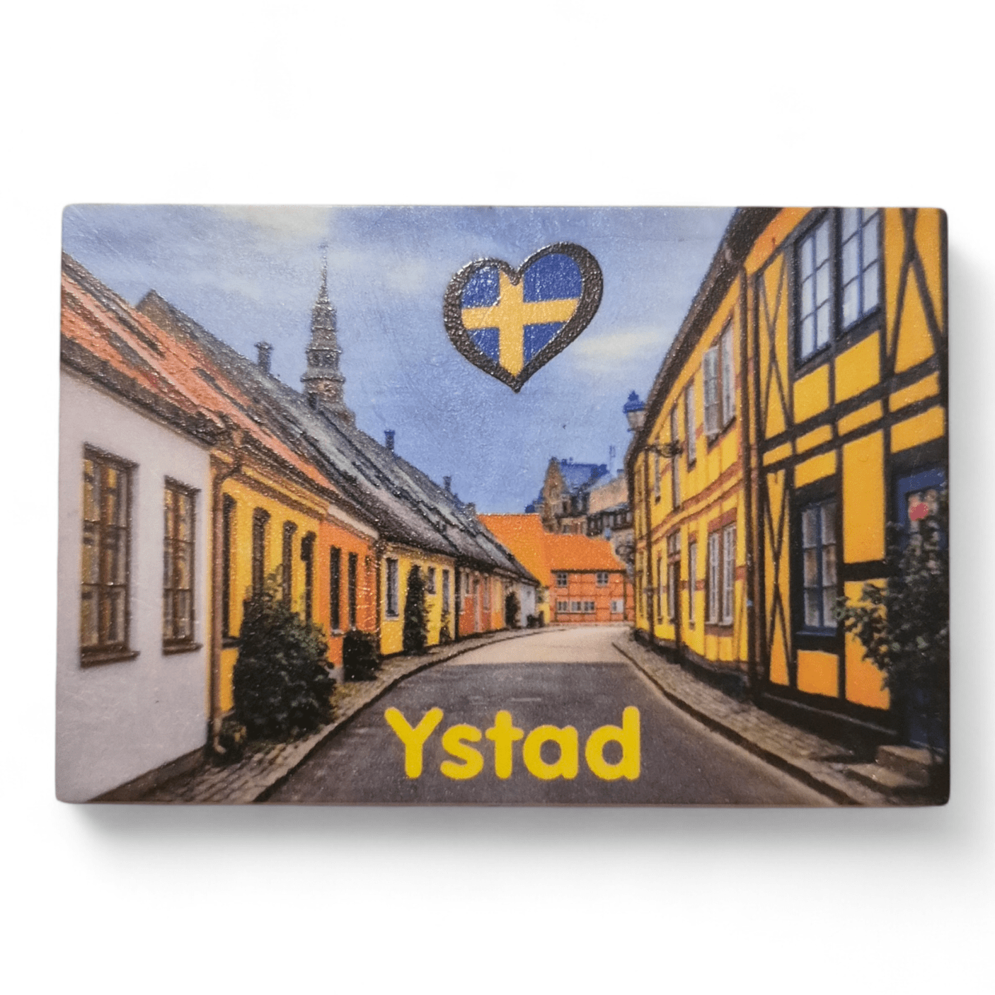 Ystad Fridge Magnet - Sweden Souvenir by Sverige Souvenirs