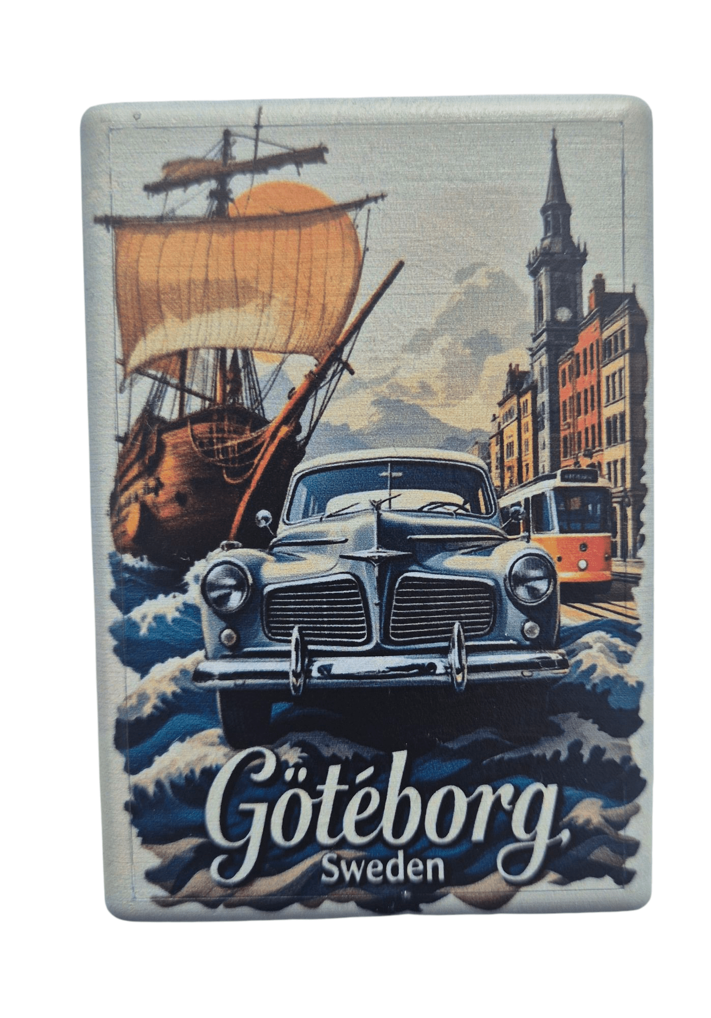 Göteborg fridge magnet - SOUVENIRS SHOP