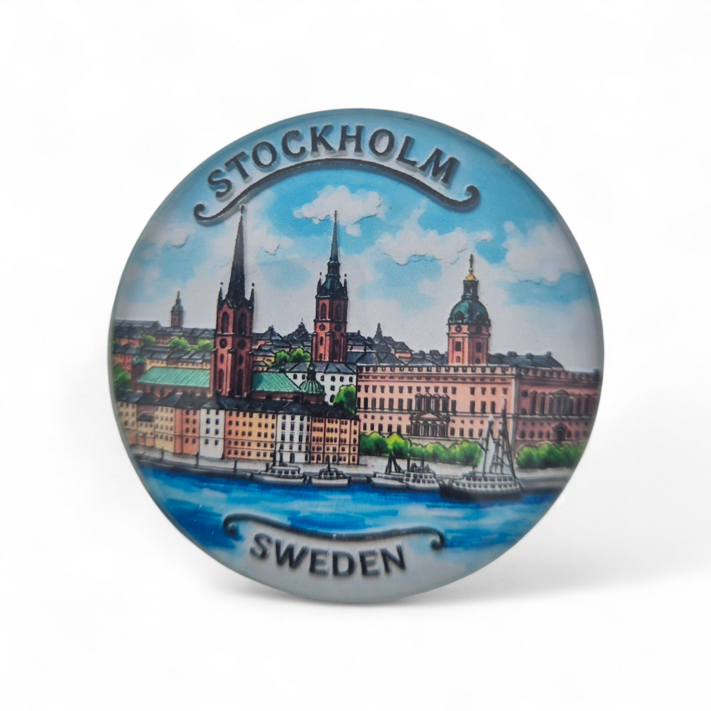 Kylskåpsmagnet Stockholm