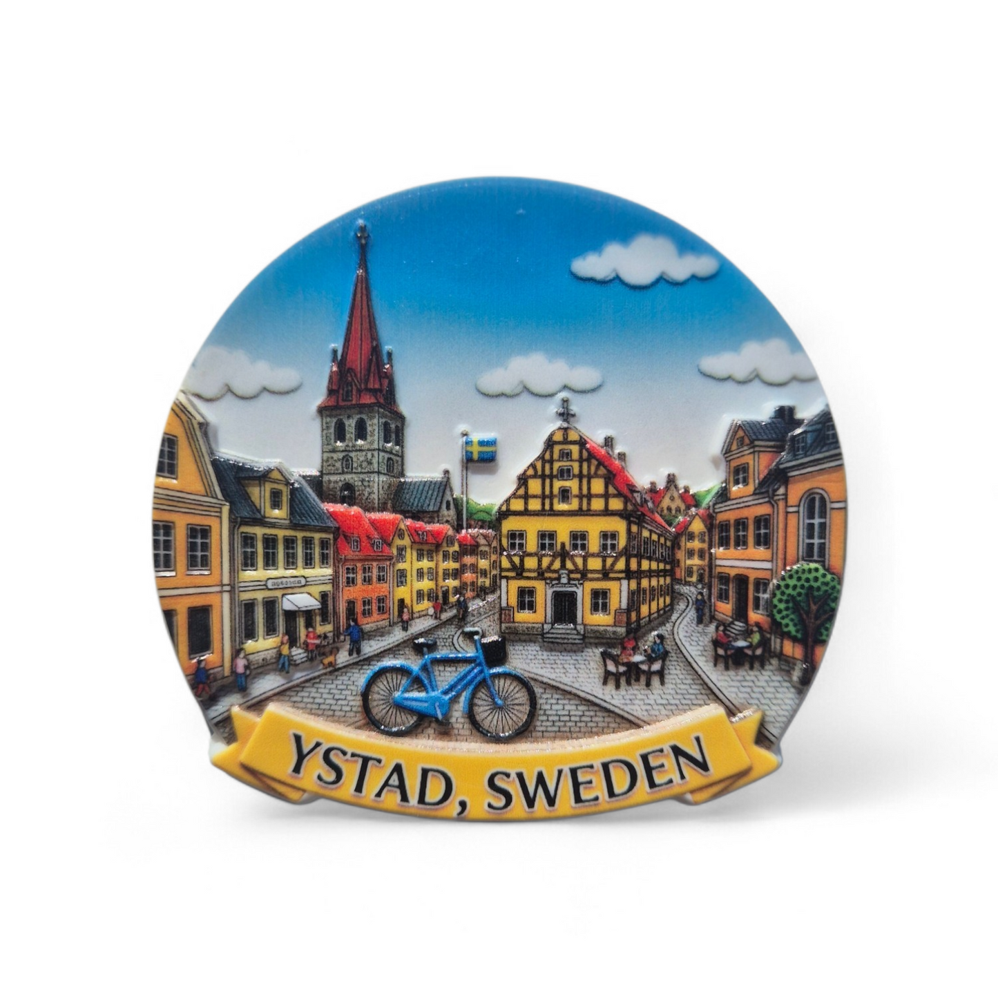Kylskåpsmagnet Ystad