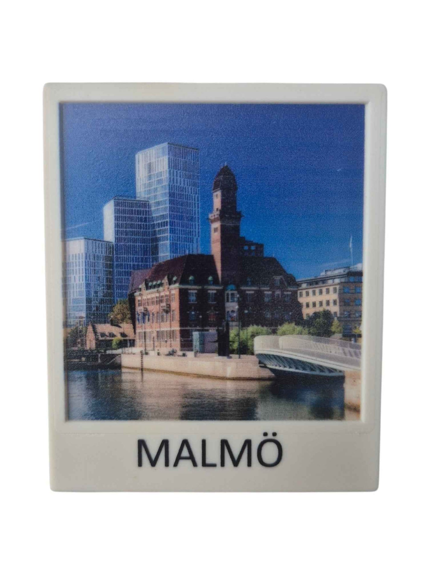 Malmö fridge magnet polaroid