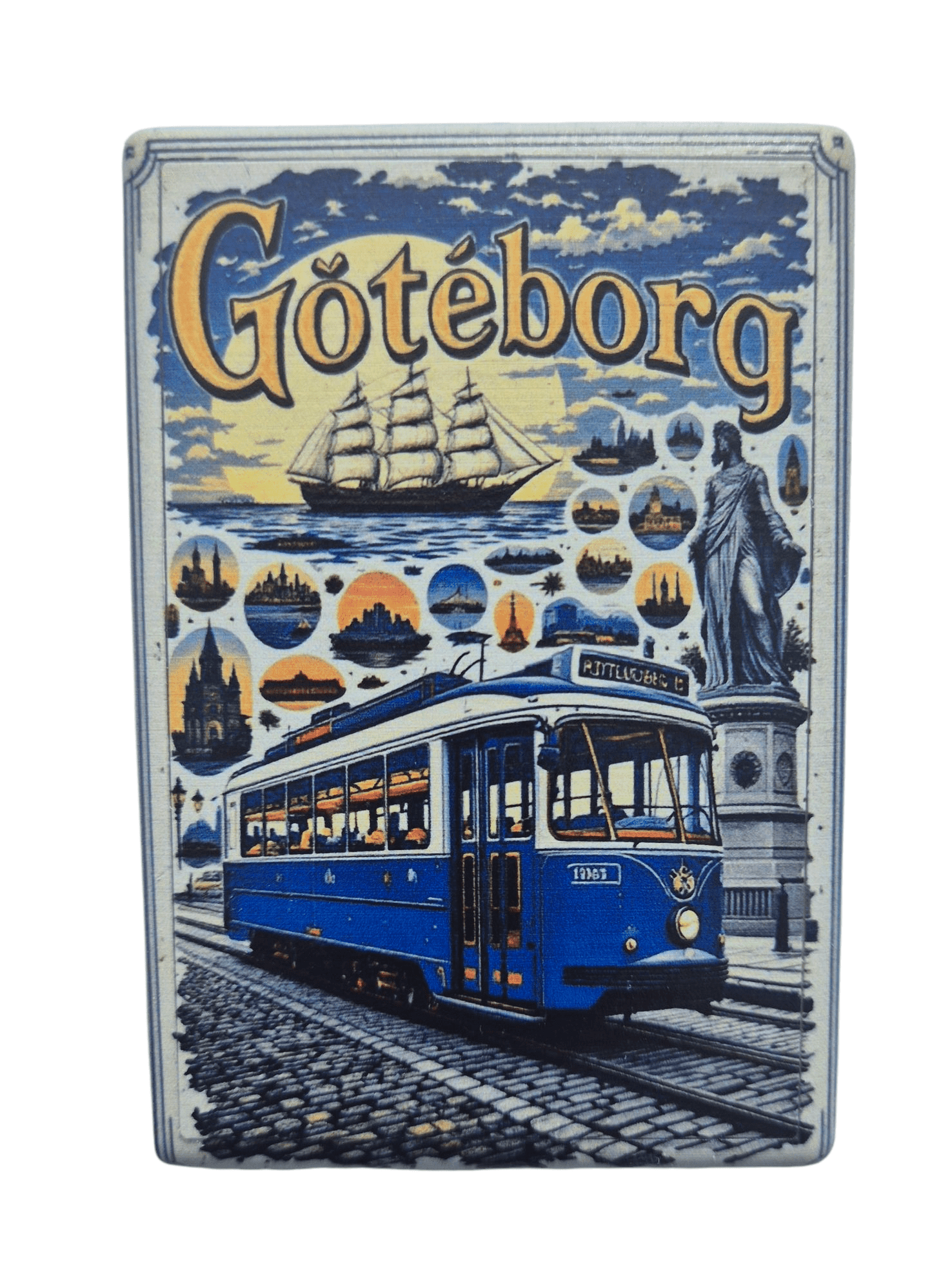 Göteborg fridge magnet - SOUVENIRS SHOP