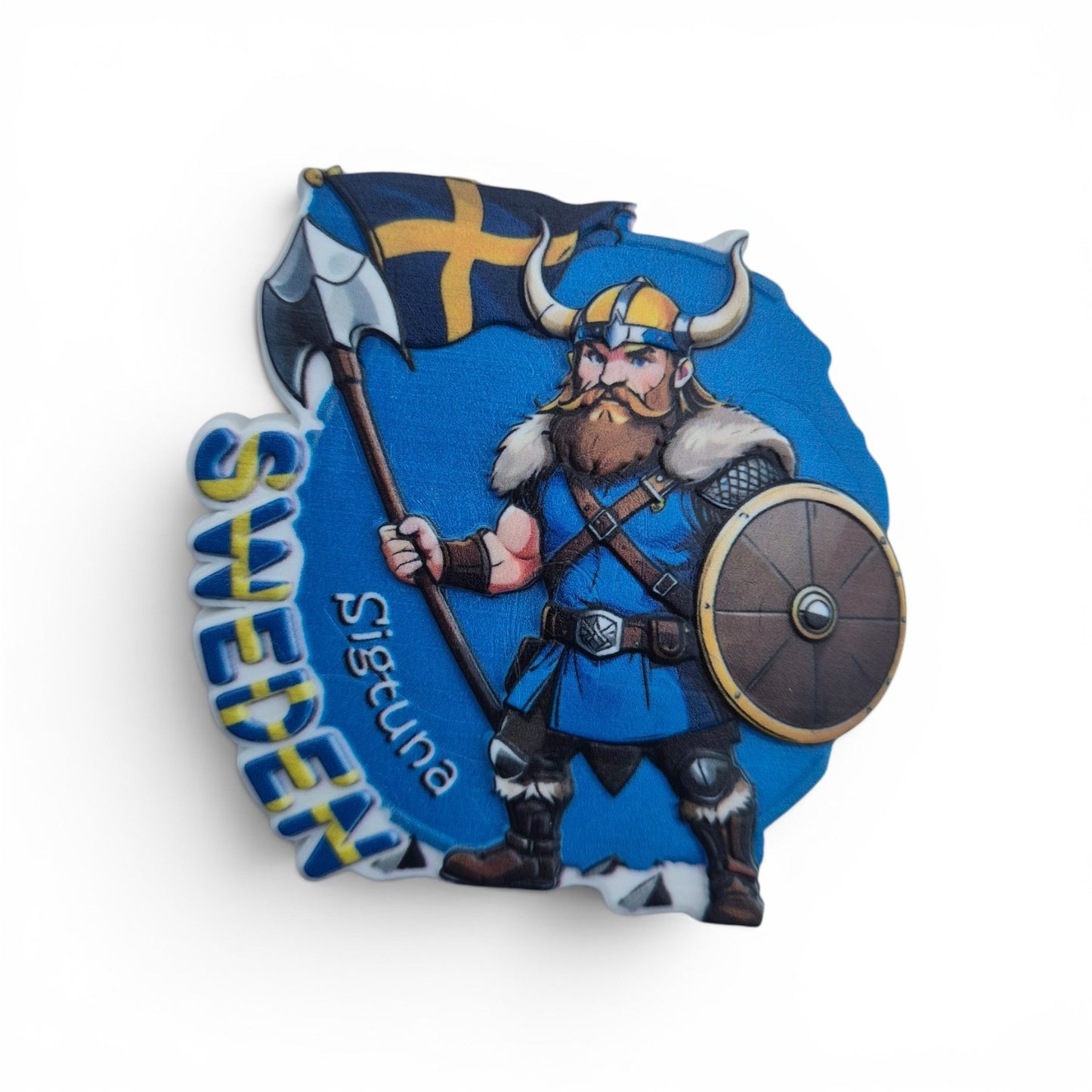 Kylskåpsmagnet från Sigtuna