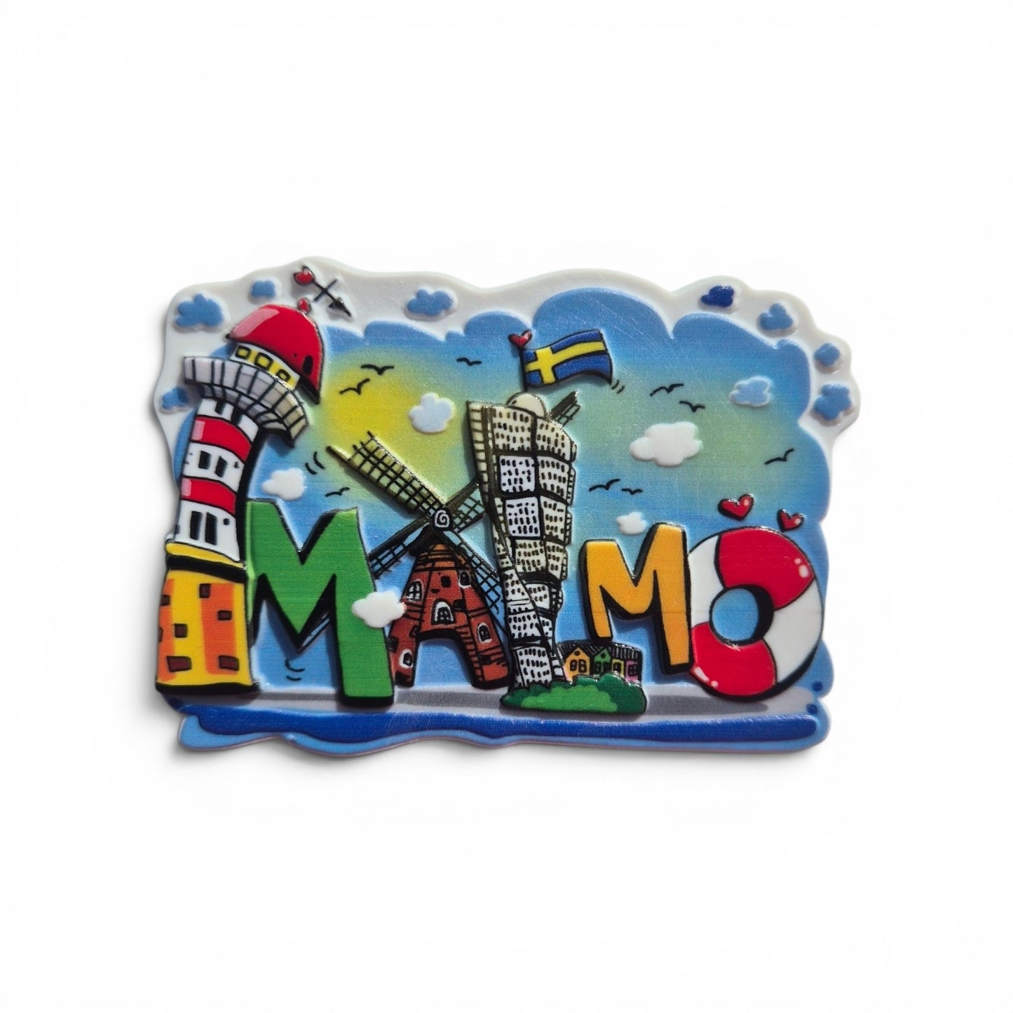 Malmö kylskåpsmagnet