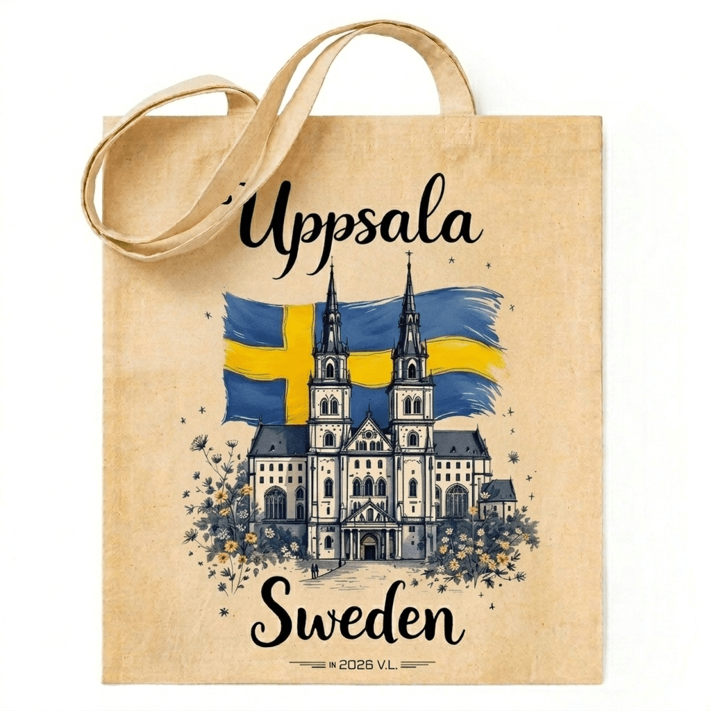 Uppsala tyggväska souvenir