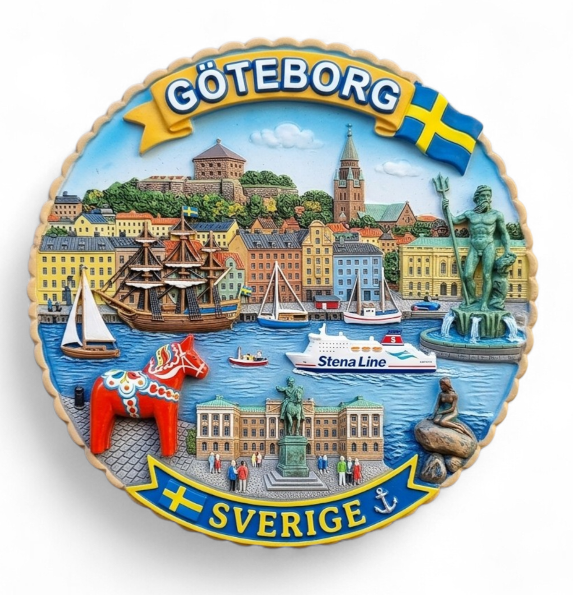 Göteborg fridge magnet
