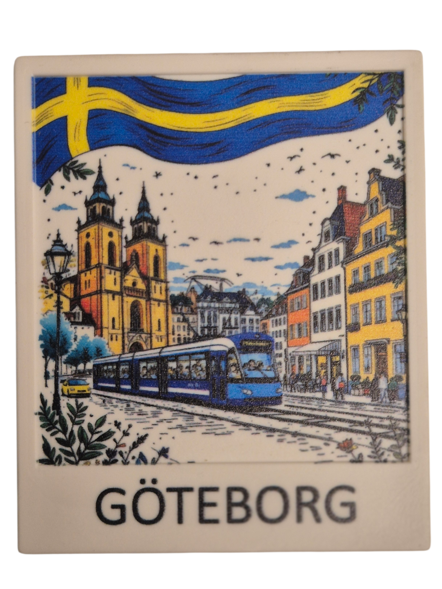 Göteborg fridge magnet