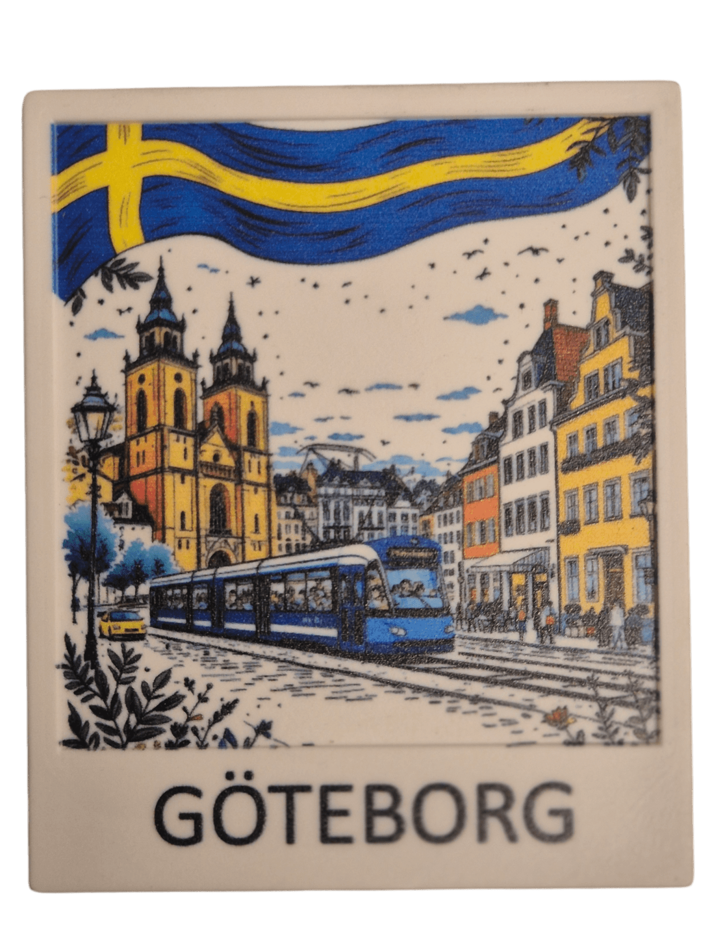 Göteborg fridge magnet