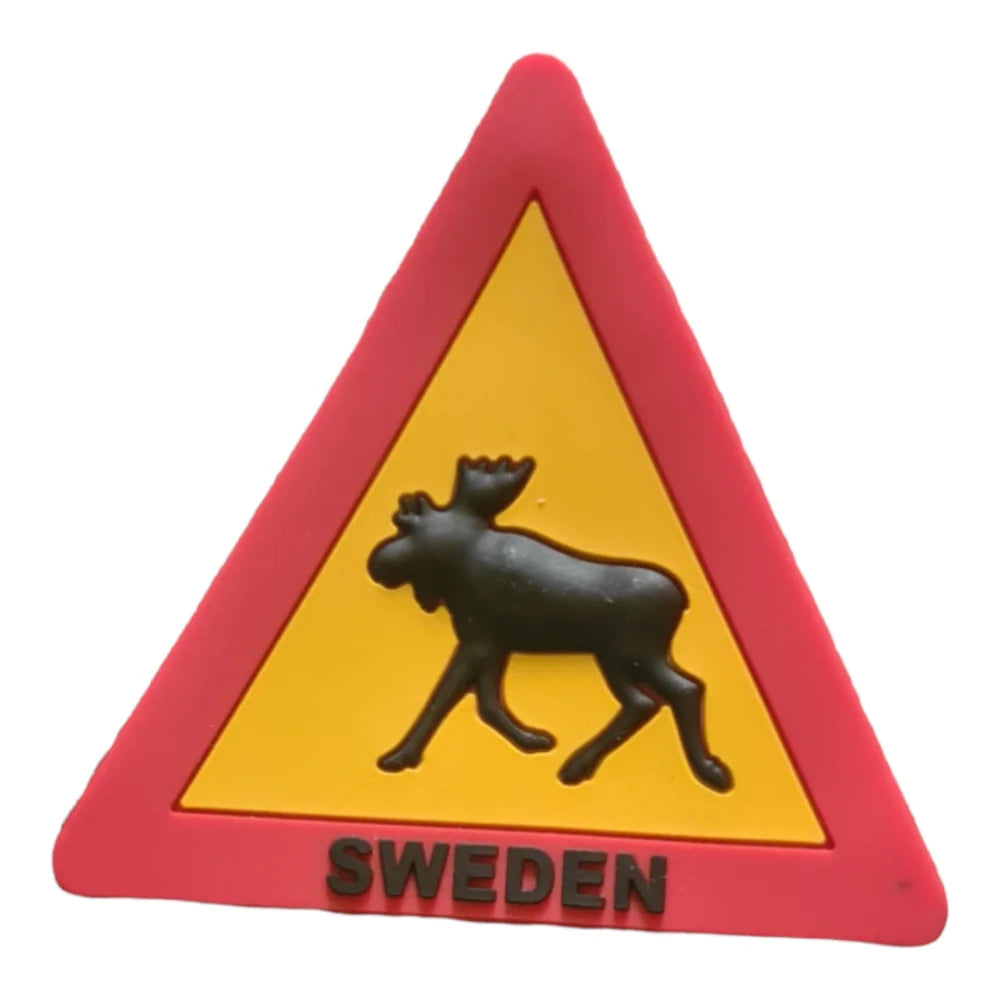 Sweden Älg gummi magnet - SOUVENIRS SHOP