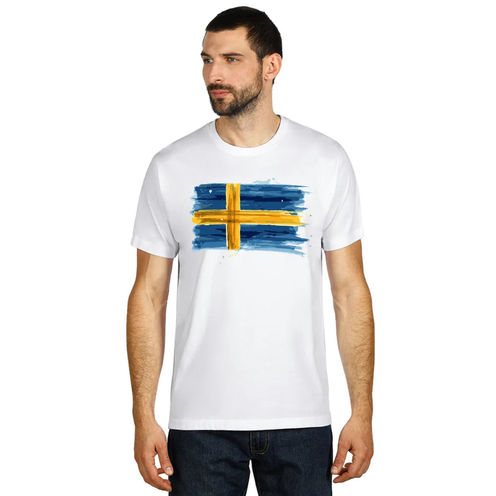 Sweden flaga t-shirts - SOUVENIRS SHOP
