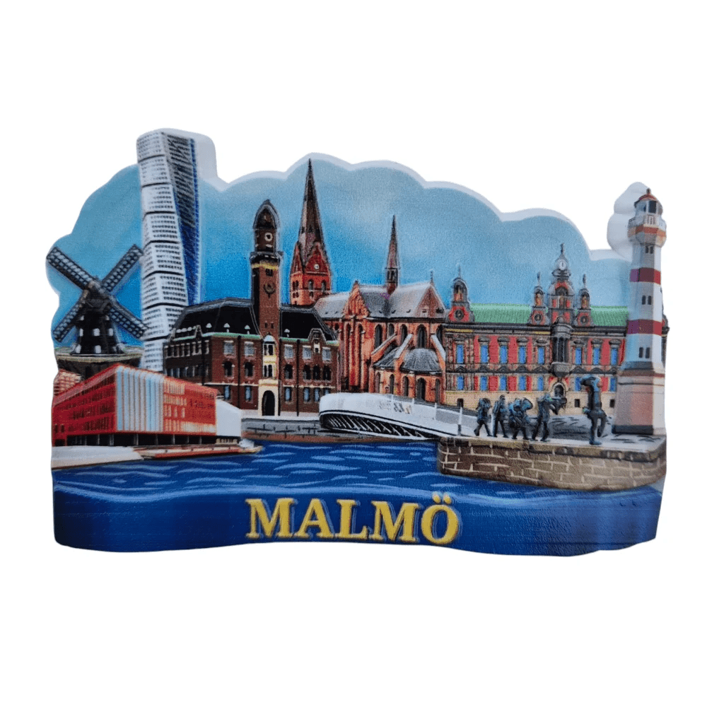SOUVENIRS SHOP Swedish City Magnet Malmö - SOUVENIRS SHOP