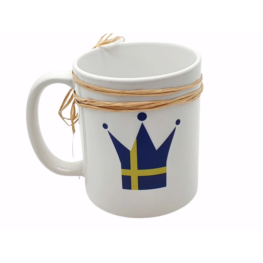 Swedish krona kaffemugg - SOUVENIRS SHOP