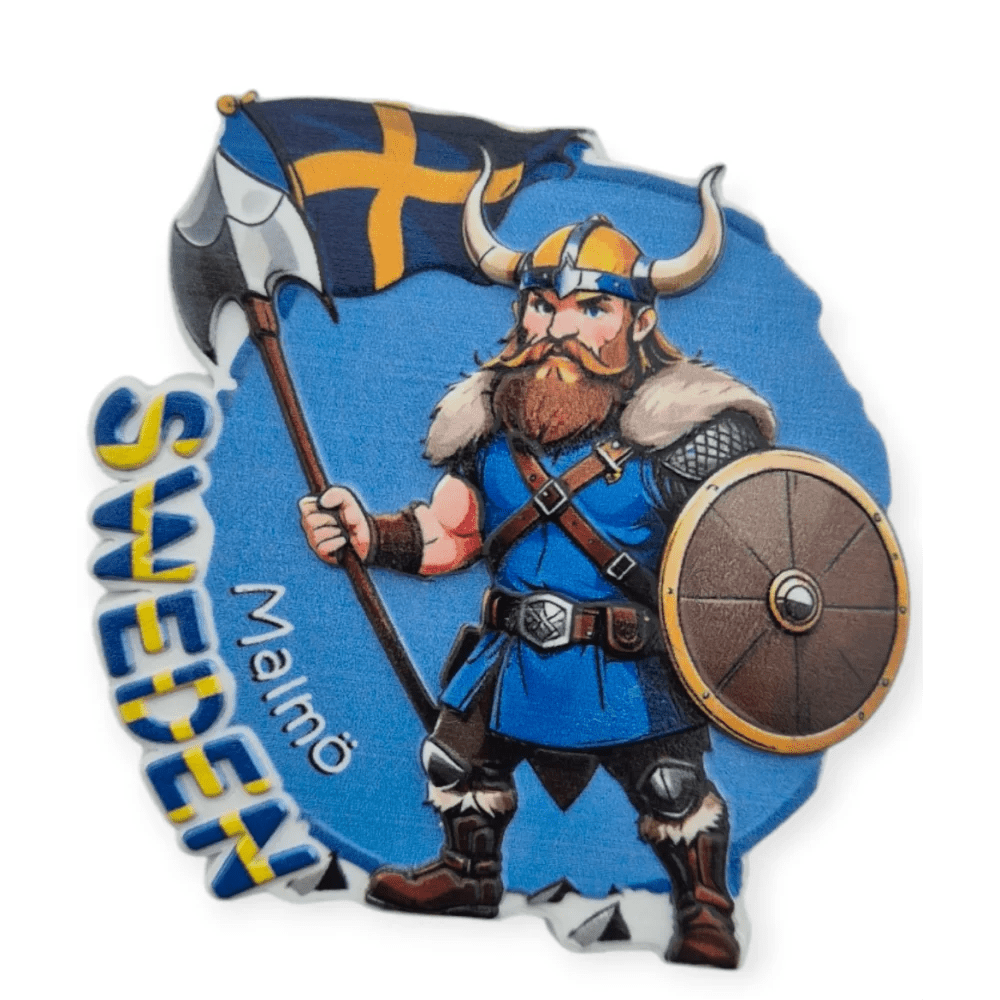 Swedish Souvenir Magnet - Viking Design from SOUVENIRS SHOP - SOUVENIRS SHOP