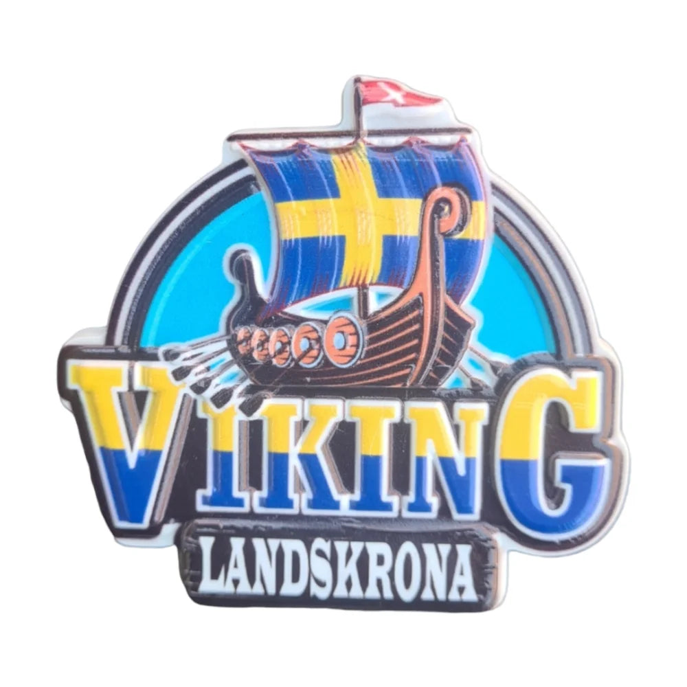 VIKING Landskrona fridge magnet - SOUVENIRS SHOP