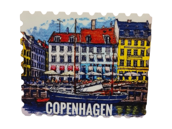 Copenhagen souvenir frimarke 3