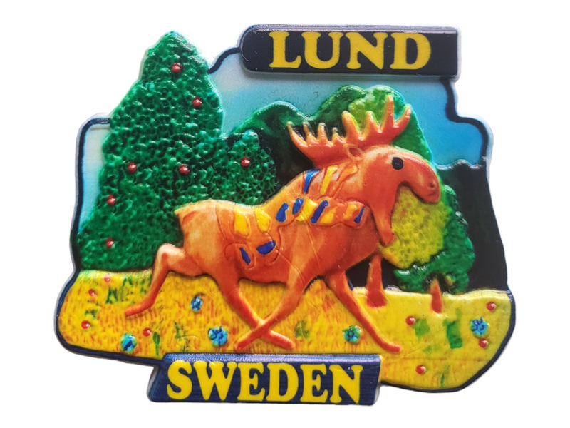 Lund 3D fridge magnet