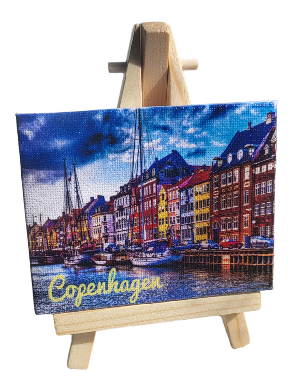 Copenhagen canvas med tryck