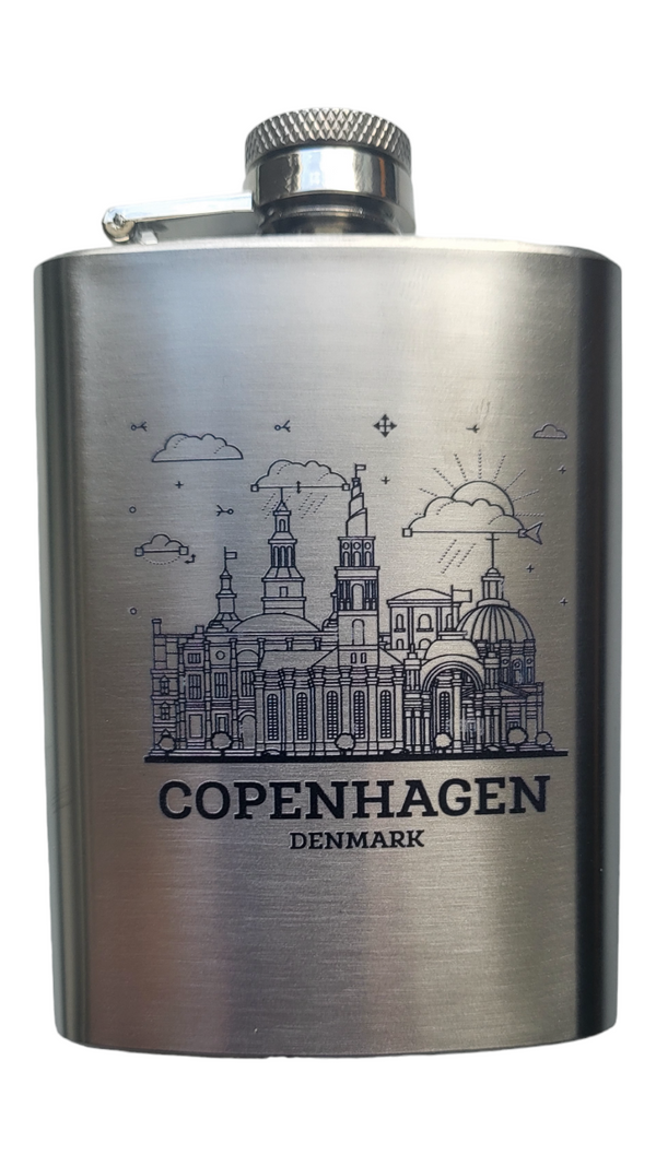 Copenhagen souvenir metal plunta