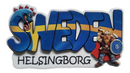 Helsingborg fridge magnet