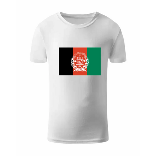 Afghanistan flag t-shirt - T-shirts