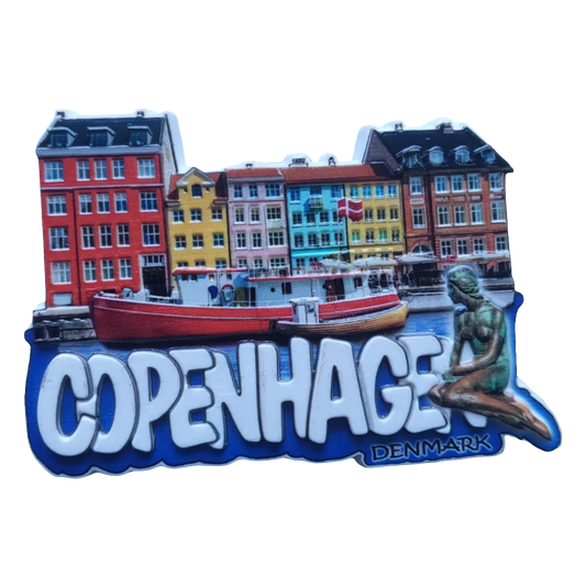 Copenhagen Fridge Magnet Souvenir Midi from Souvenirs Shop
